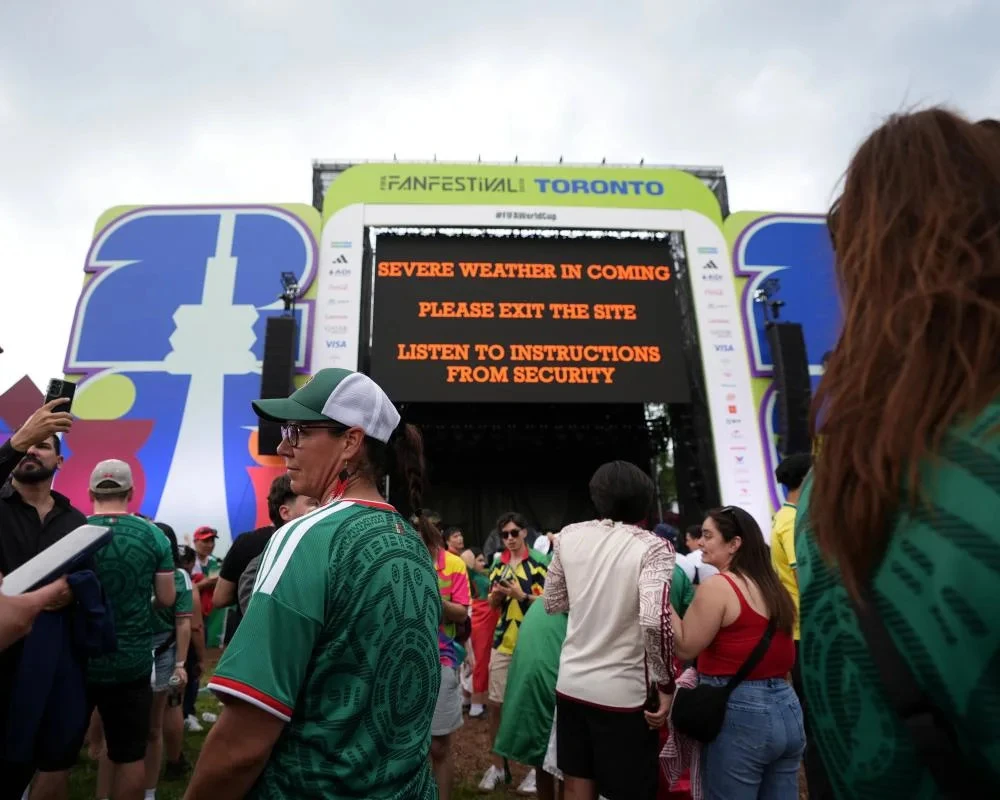 Weather tracker: heat, humidity and thunderstorms pose risk to World Cup