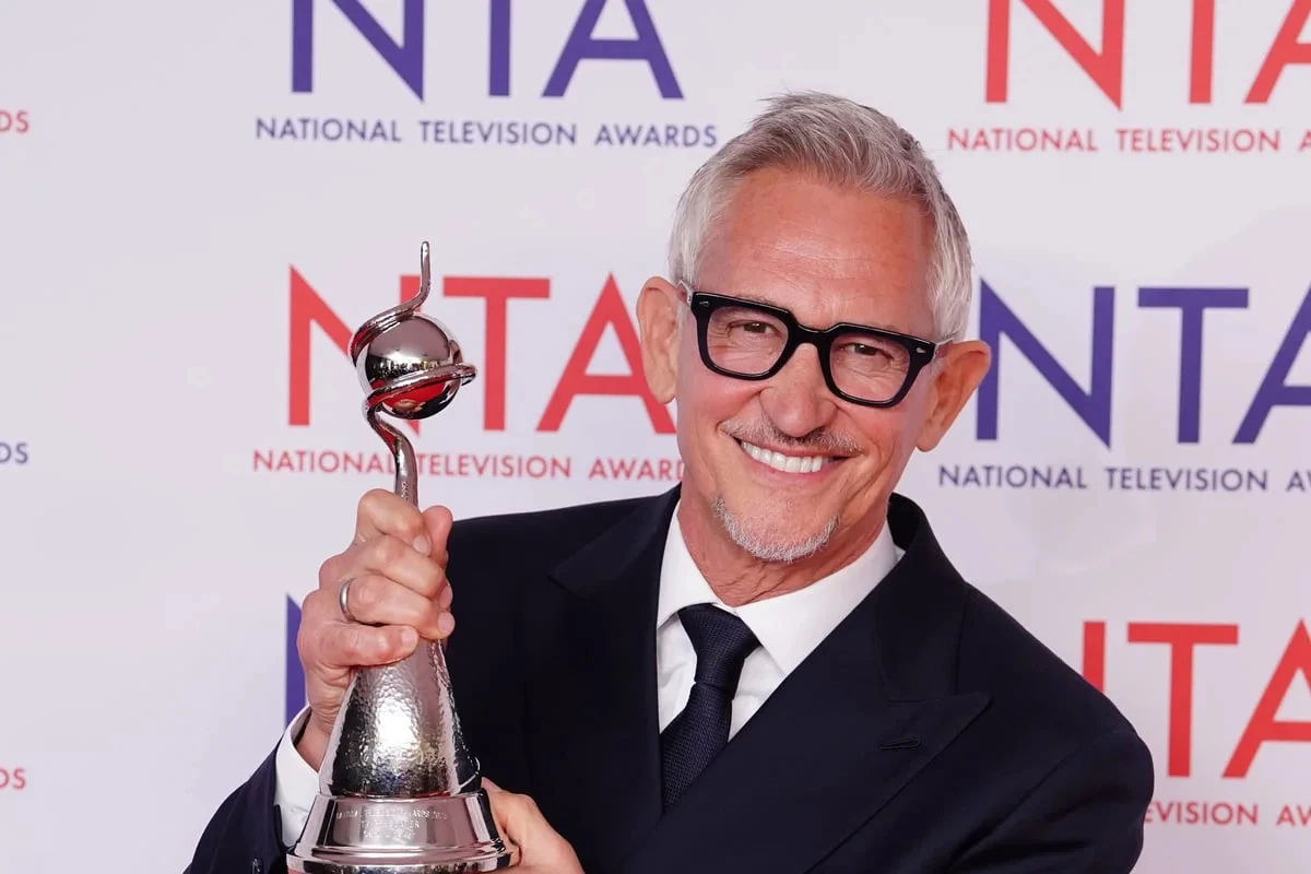 Gary Lineker reveals he is to become a grandfather for the first time