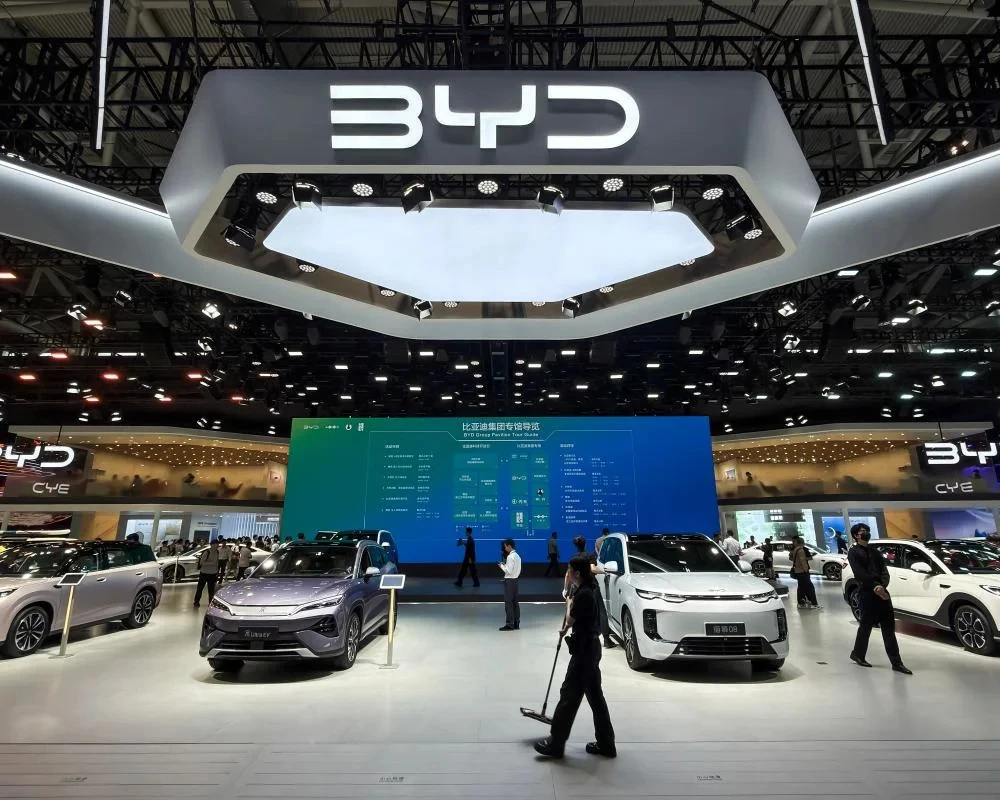 China’s BYD aims to be world’s biggest car firm within five years