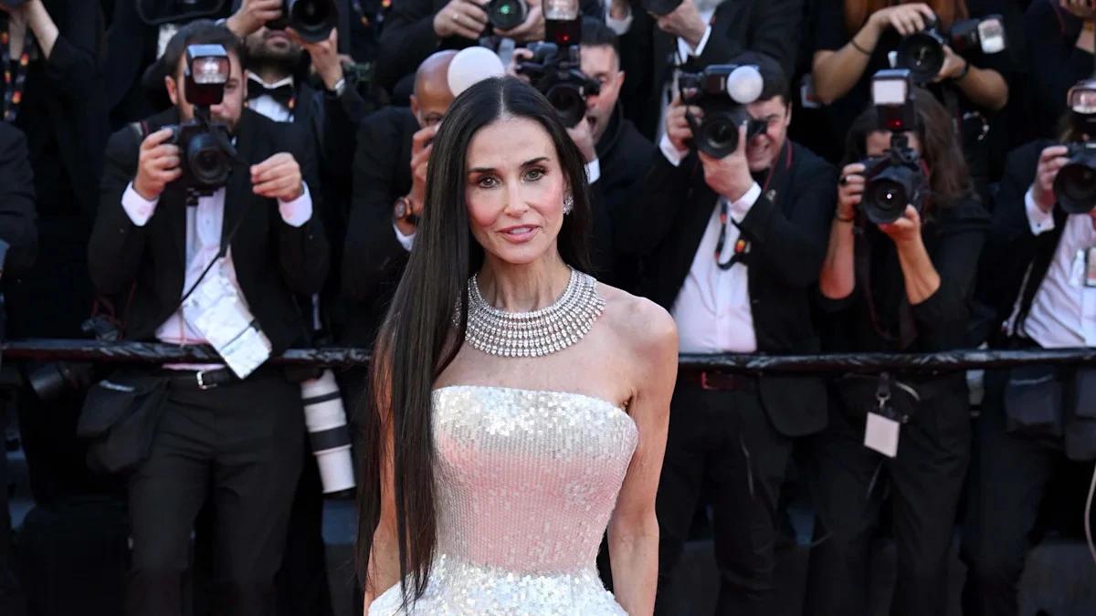 Demi Moore, Ruth Negga and Dame Joan Collins sparkle on Cannes red carpet