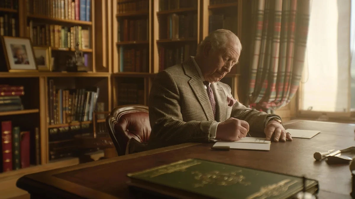 Clever creatures help King deliver birthday message to Sir David Attenborough