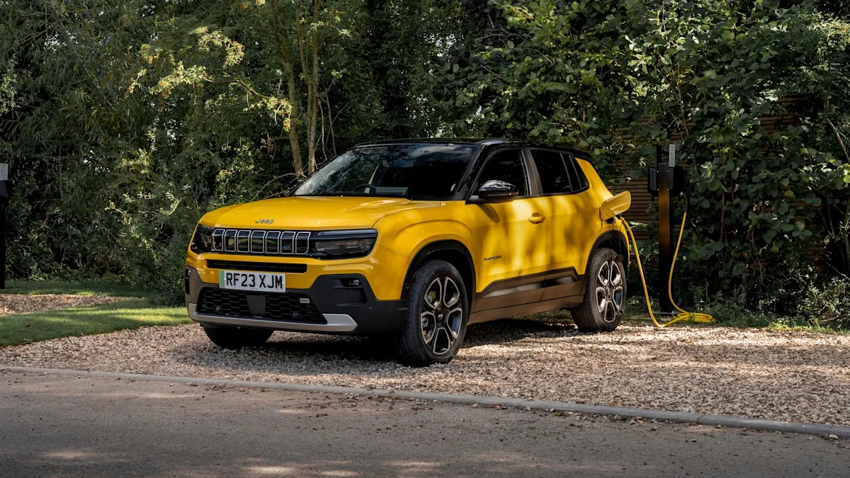 Jeep Avenger Electric now eligible for government’s Electric Vehicle Grant