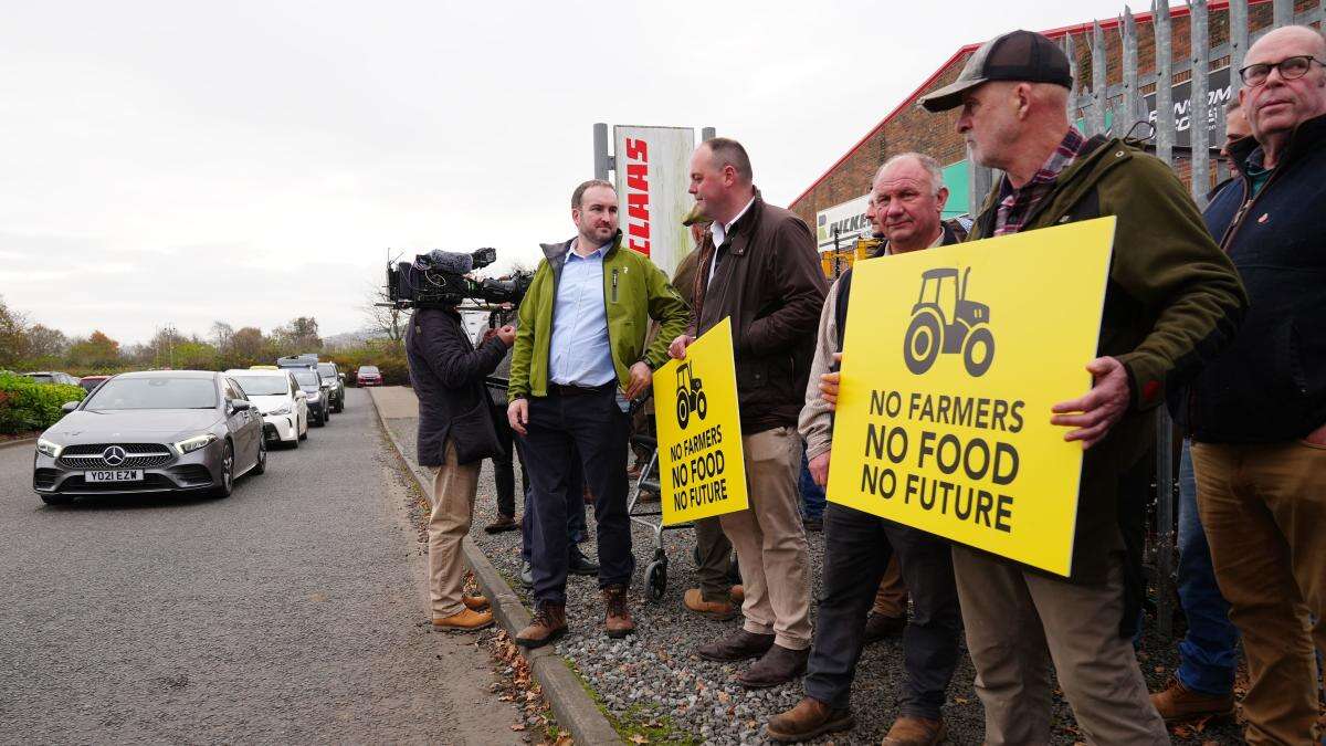 Farmers set to protest over ‘completely unacceptable’ inheritance tax changes