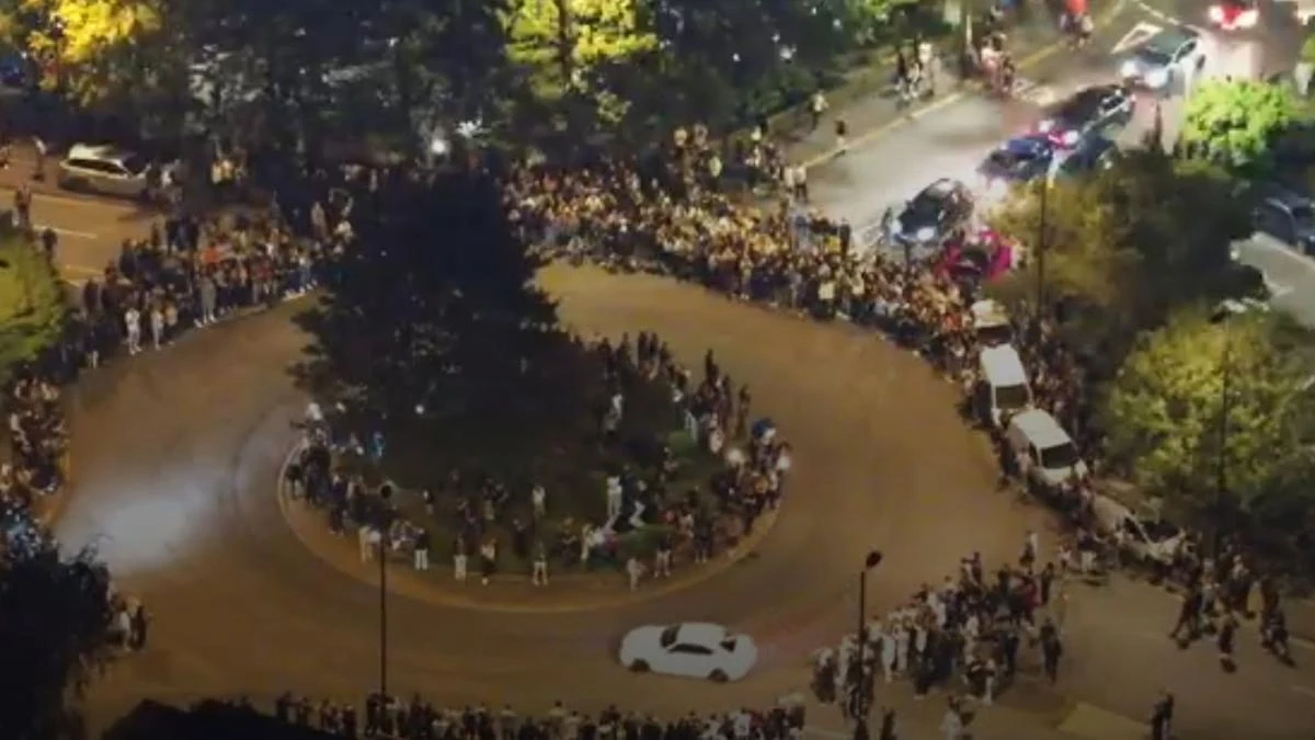 Dangerous driver could have maimed or killed at illegal car meet, police warn