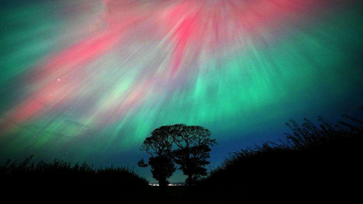 In Pictures: Another spectacular display as Northern Lights burn brightly