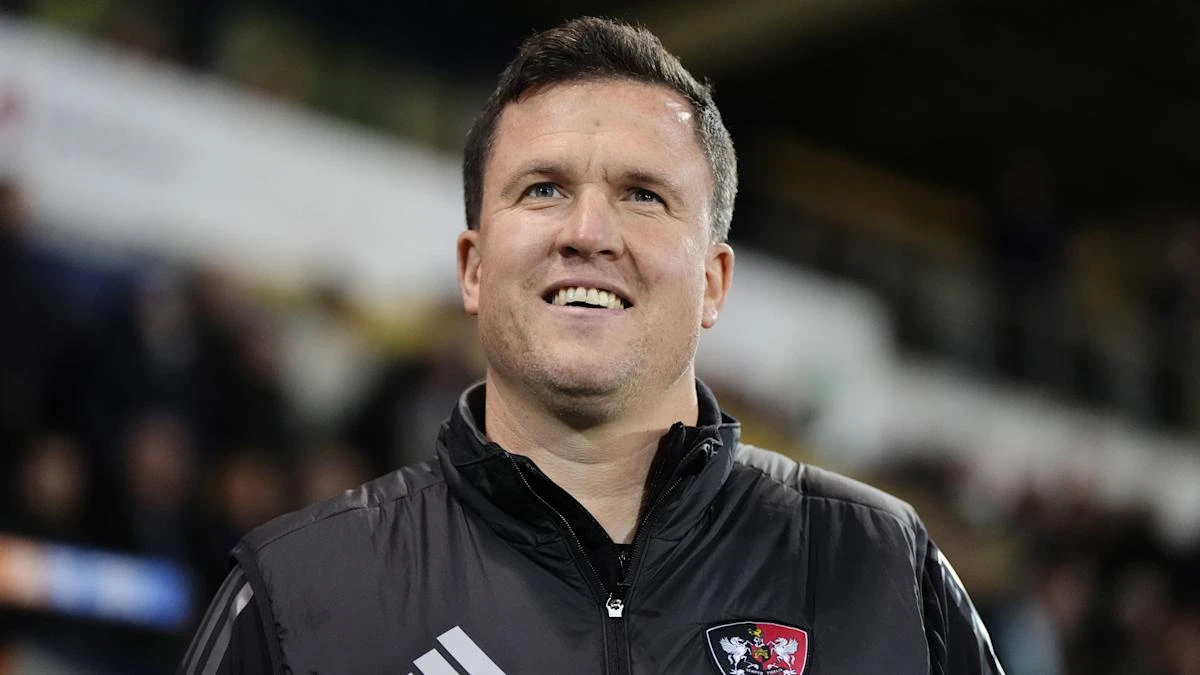 Gary Caldwell beams at ‘outstanding second half’ from Exeter against Wigan