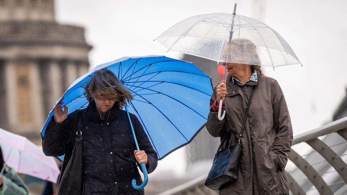 Dull and drizzly weather over coming days before ‘wet and windy’ New Year’s Eve