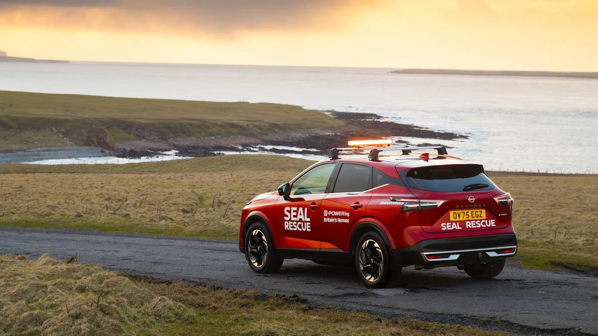Nissan comes to the rescue of seals with specially-adapted Qashqai