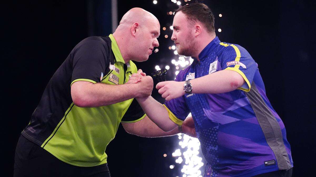 Michael van Gerwen takes comfort from ‘great record’ against Luke Littler