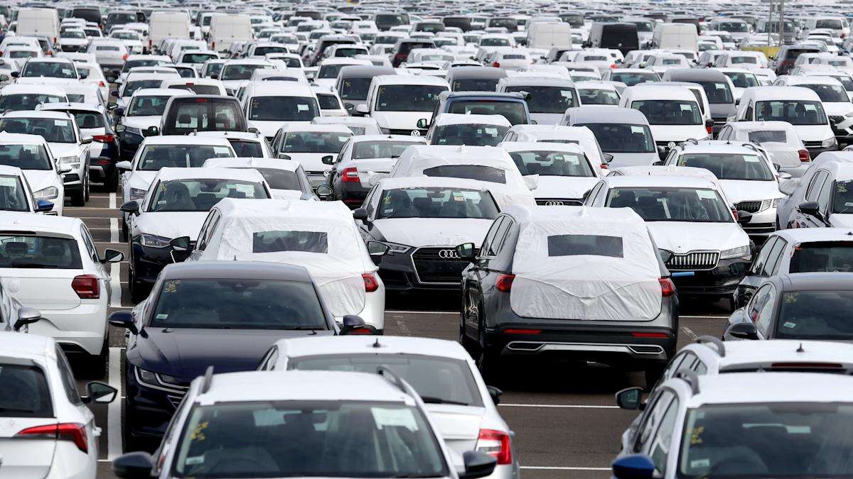 New car market fell 1% in February