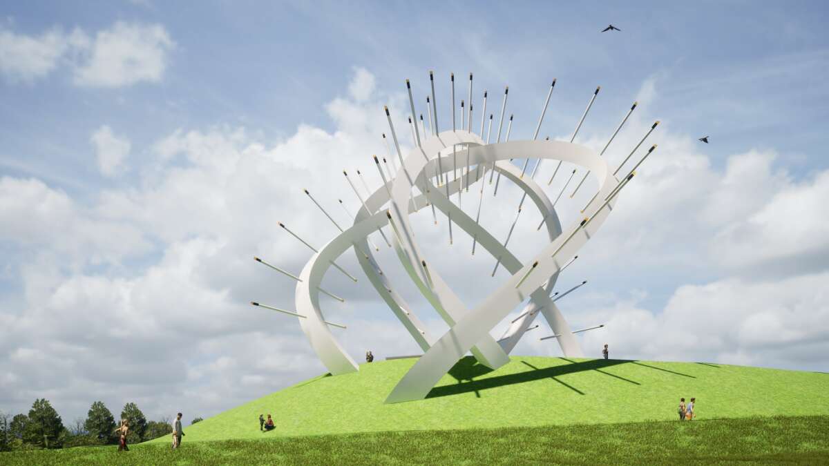 Star of Caledonia sculpture plans for Scotland-England border submitted