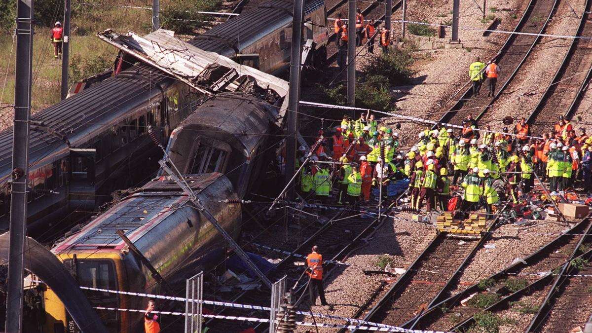 Events to mark 25th anniversary of Ladbroke Grove rail disaster