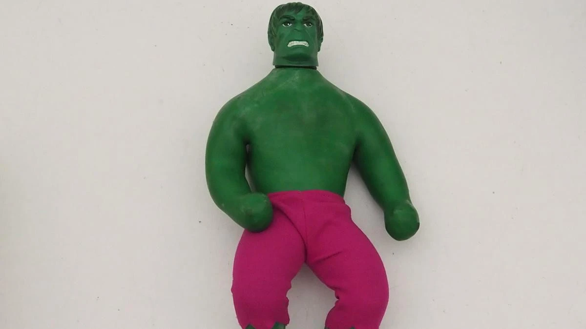 Rare Hulk stretch toy sells for thousands of pounds at auction