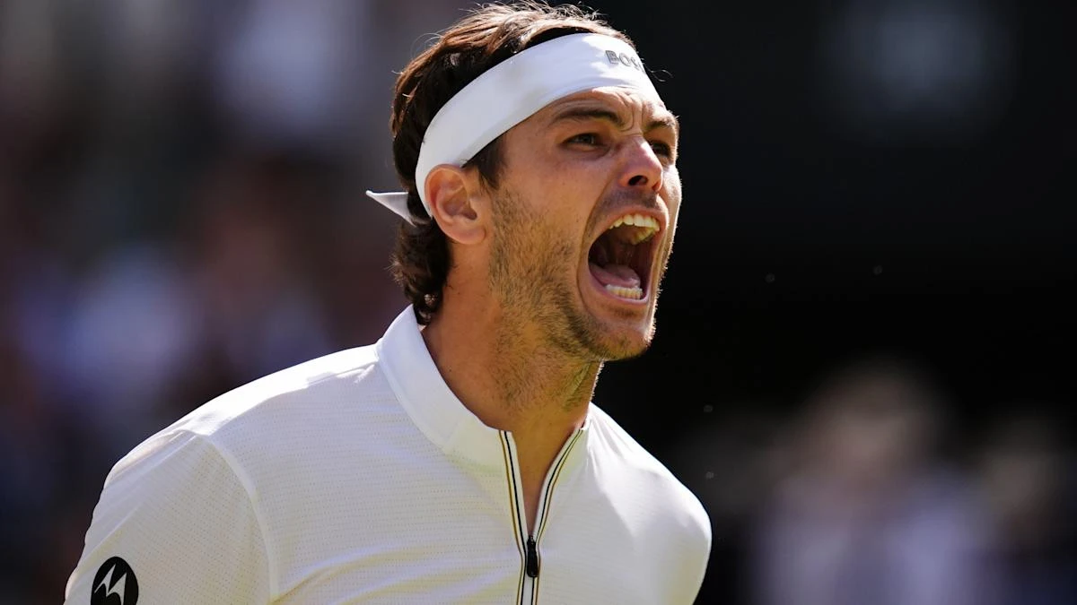 Taylor Fritz overcomes medical timeout and rogue tech to reach Wimbledon semis
