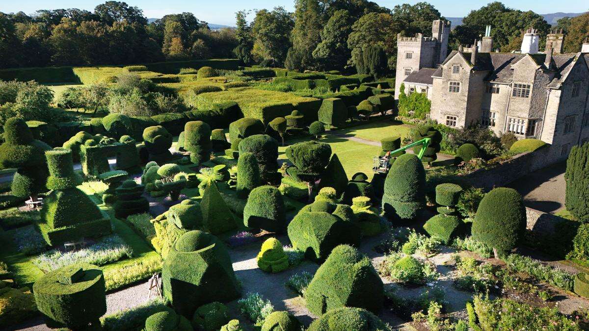 Gardeners begin mammoth six-month trim of world’s oldest topiary