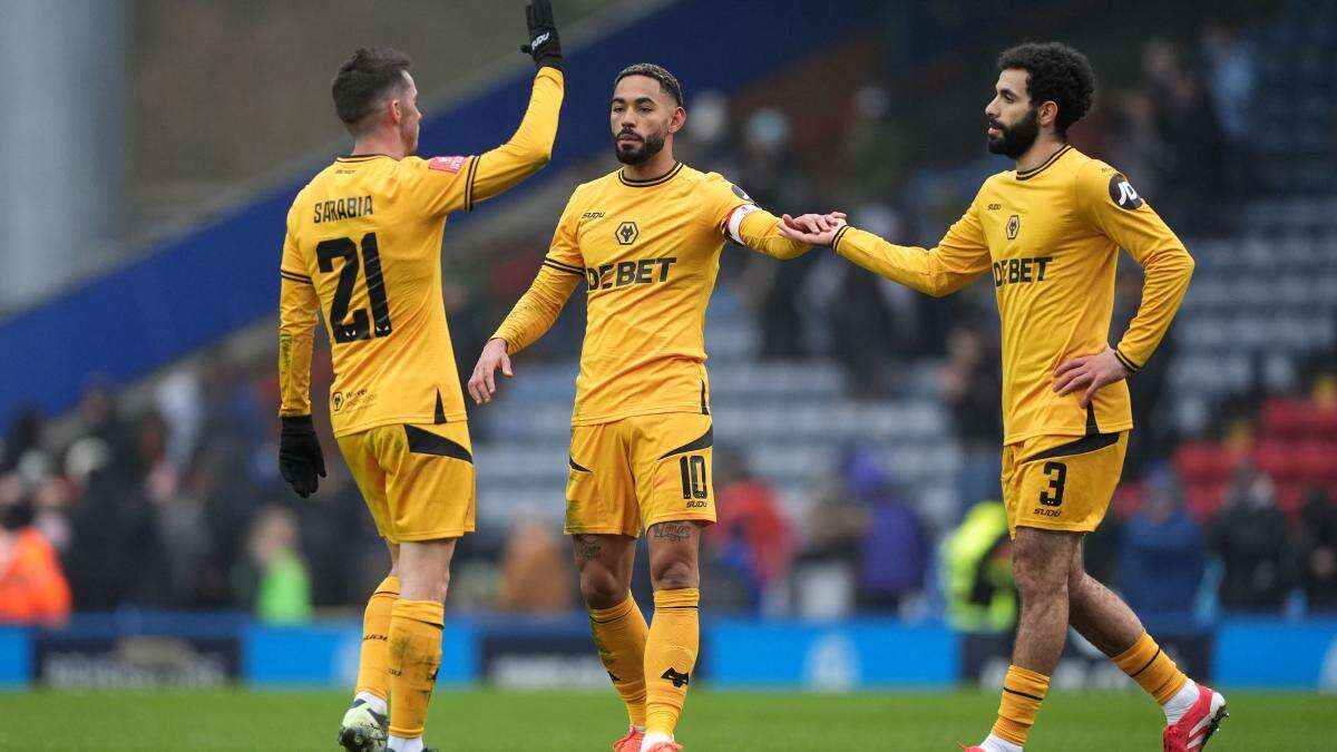 Matheus Cunha on target as Wolves progress in FA Cup with win at Blackburn