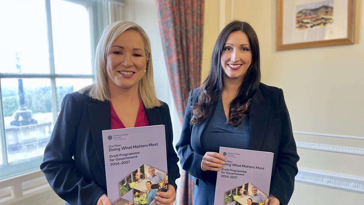 Stormont ministers agree programme for government