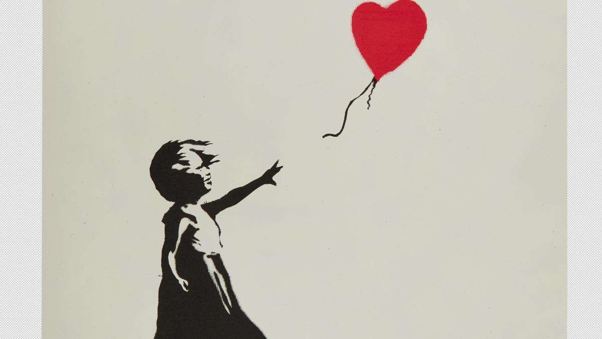 Iconic Banksy print fetches more than £80,000 at US auction