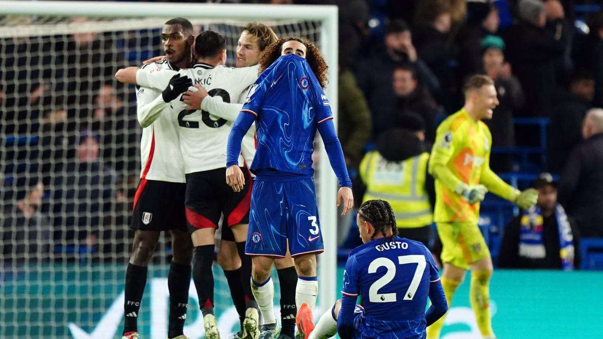 Fulham stun Chelsea with late goals to earn first Stamford Bridge win since 1979