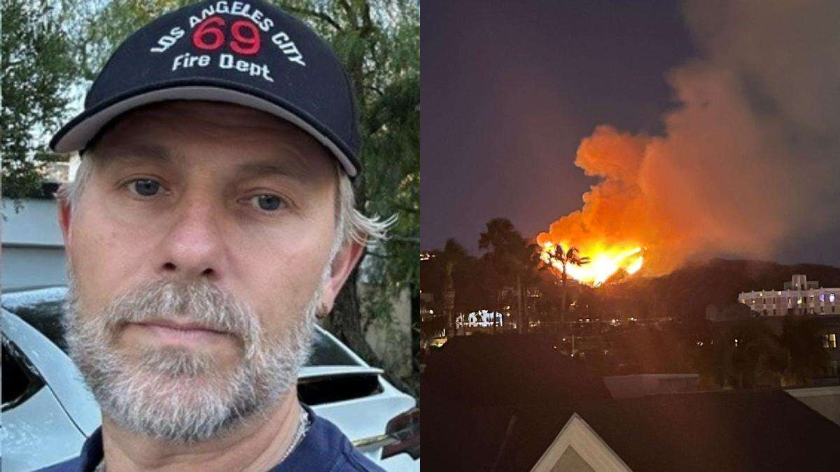 LA wildfires ‘sheer hell’ – British actor prepares meals to support firefighters