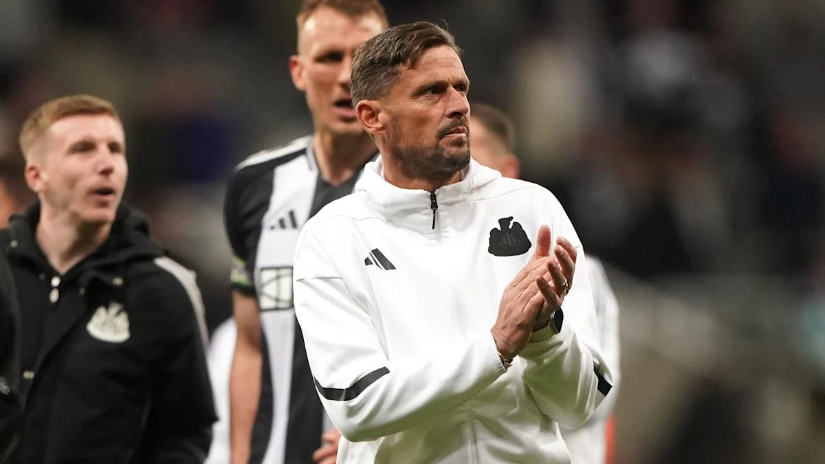 Jason Tindall comfortable in Newcastle hotseat as Eddie Howe continues recovery