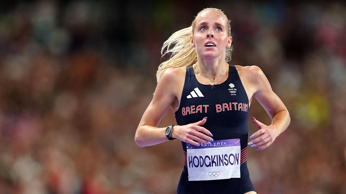Keely Hodgkinson admits injury absence since Olympics has been upsetting