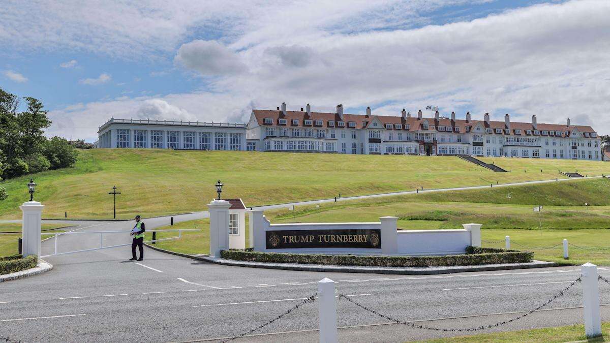 Man, 33, arrested after Trump golf course damaged