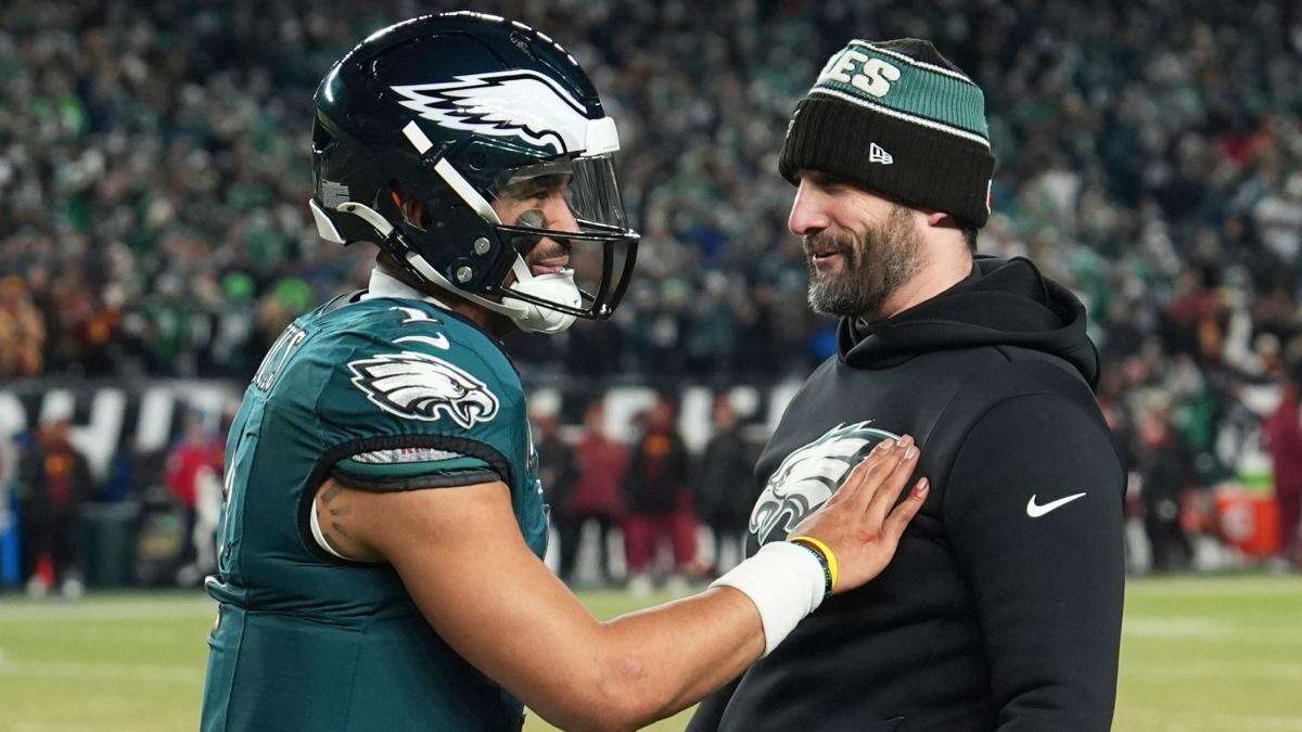 Philadelphia Eagles thrash Washington Commanders to reach Super Bowl