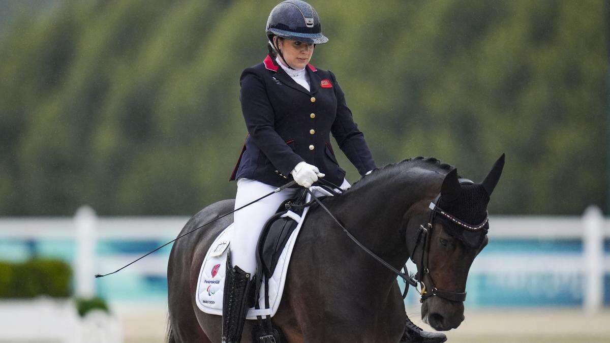 Natasha Baker hails ‘practically perfect’ horse after winning dressage bronze