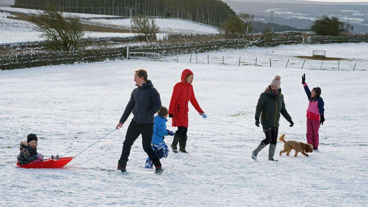 Dreams of a white Christmas dashed with December 25 set to be grey and mild