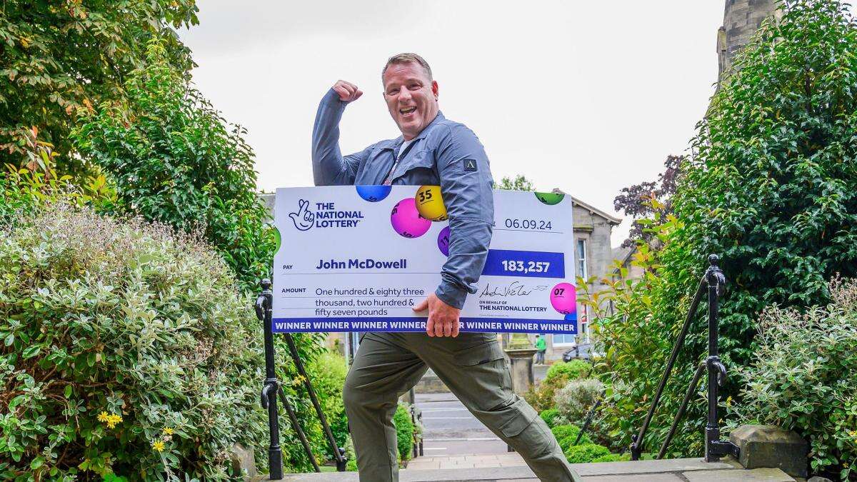 School caretaker wins more than £183,000 on EuroMillions