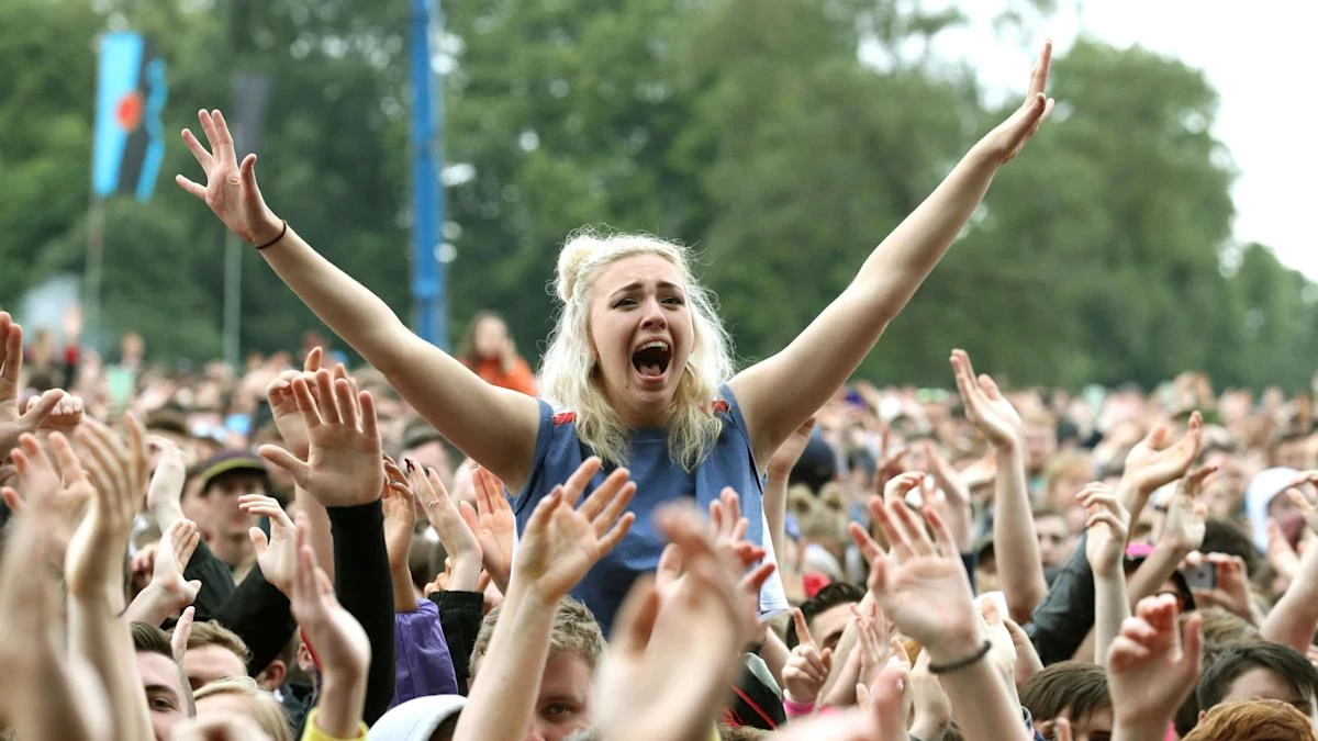 Scorching weather warning as Trnsmt festival go-ers take over centre of Glasgow