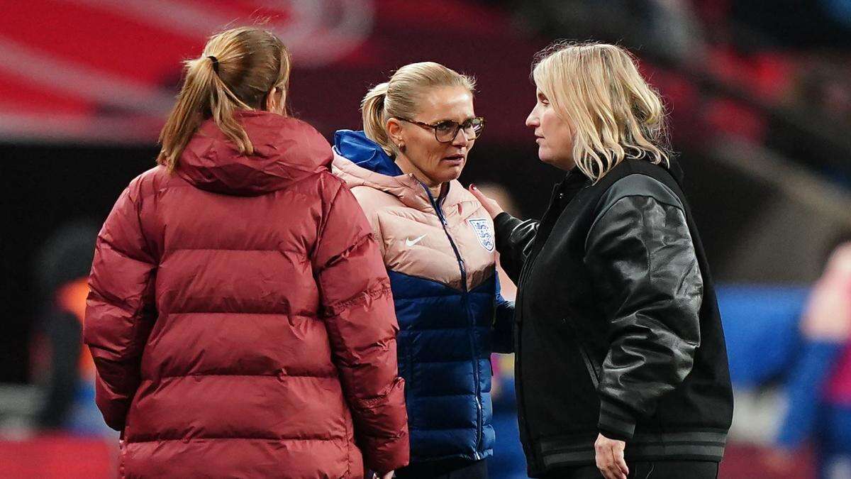 US coach Emma Hayes admits to anthem uncertainty ahead of England stalemate