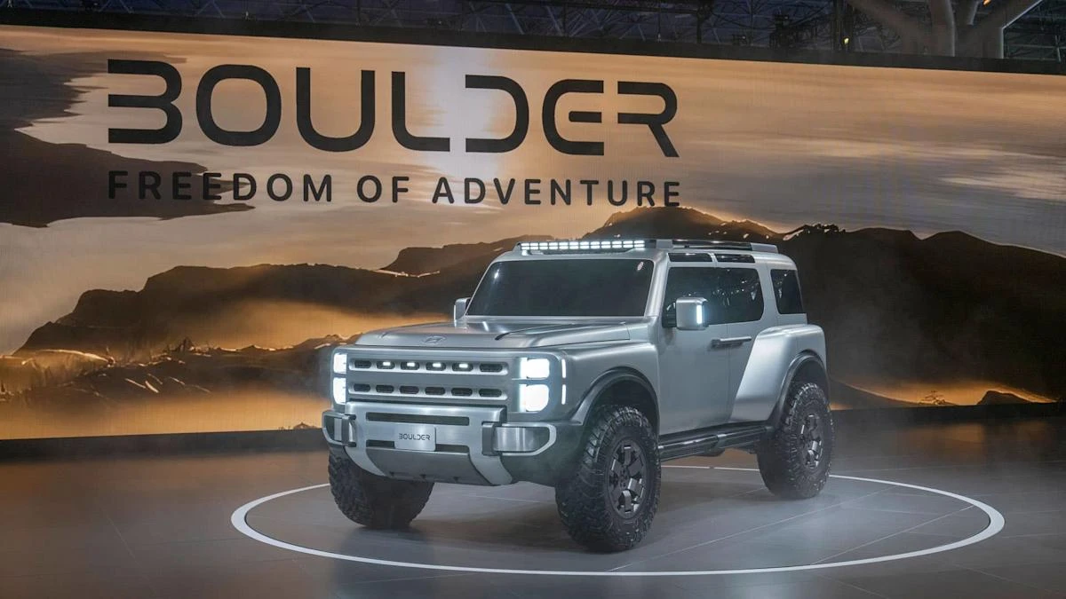 Hyundai’s Boulder Concept is a rugged Defender rival
