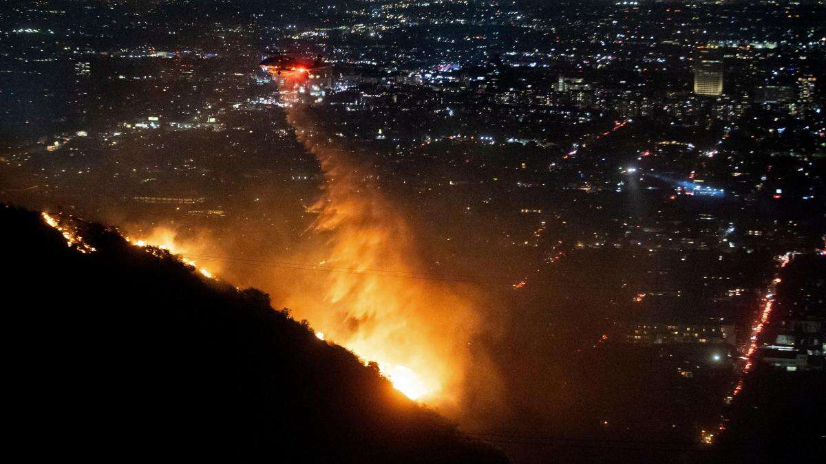 David and Victoria Beckham among stars sending support as fires rage across LA