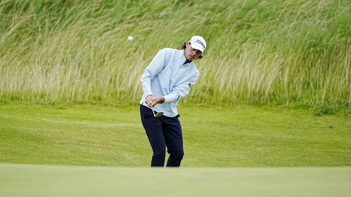Jacob Skov Olesen overcomes major inexperience to set early lead at The Open