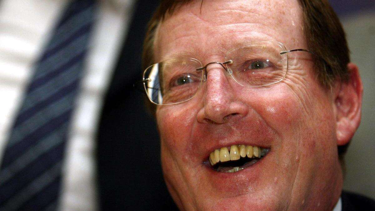 Irish Government doubted UK campaign to ‘save David’ Trimble