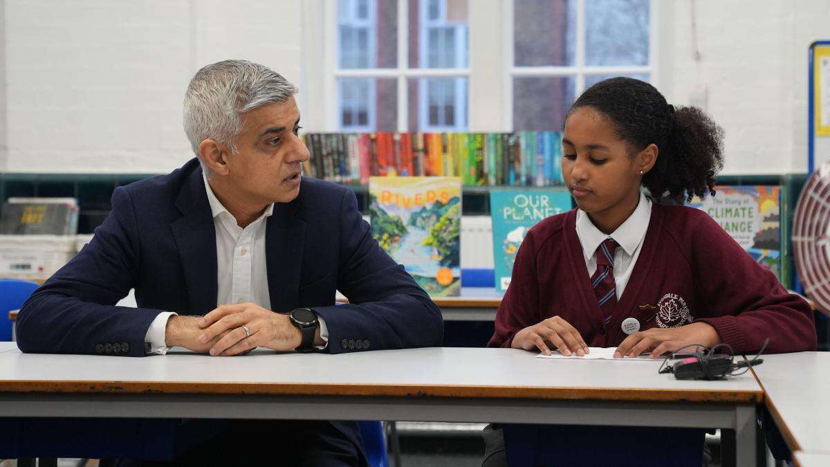 Sadiq Khan launches new scheme to help lower schools’ energy bills