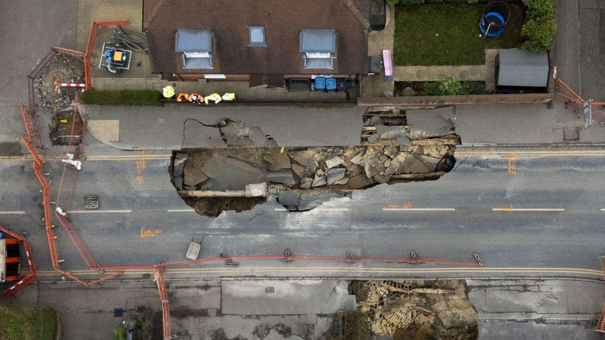 Properties around sinkhole may still be at risk, local councillor says