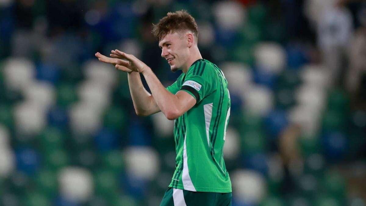 Conor Bradley to captain Northern Ireland against Belarus