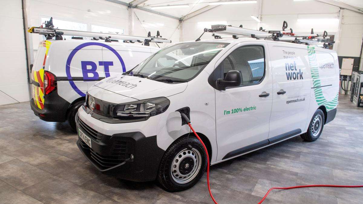 3,500 electric vehicles ordered by BT