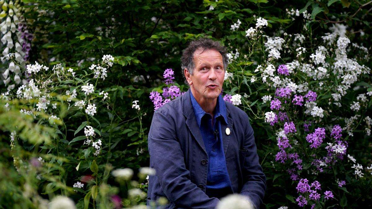 TV’s Monty Don brings love of dogs to his first Chelsea Flower Show garden