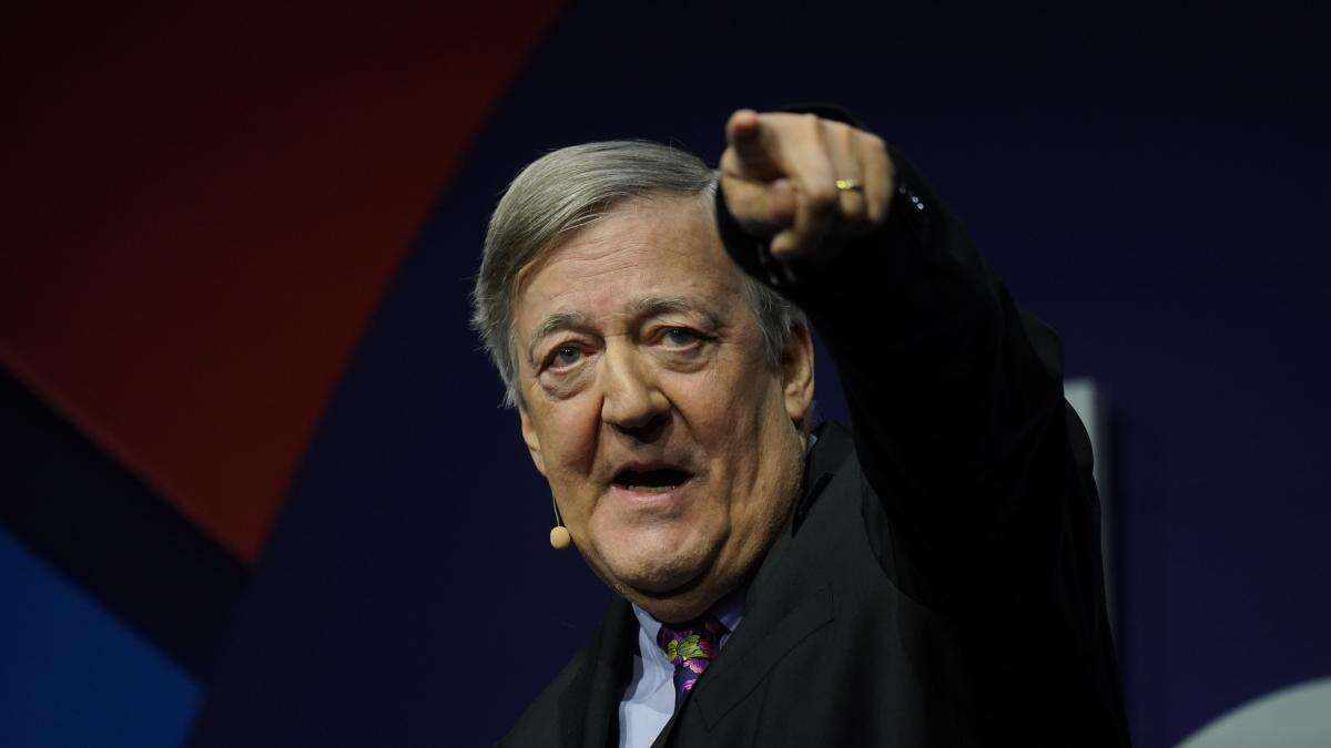 Sir Stephen Fry says AI is ‘not immune from contamination’ and can do ‘too much’