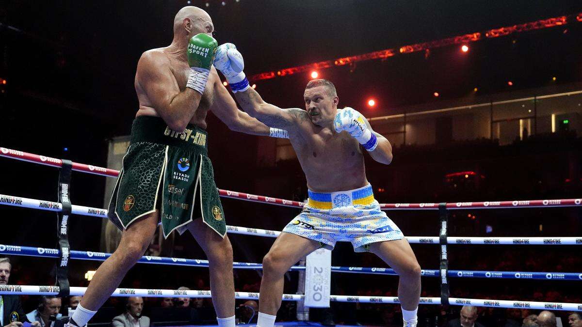 Lennox Lewis expects Tyson Fury to be more serious in Oleksandr Usyk rematch