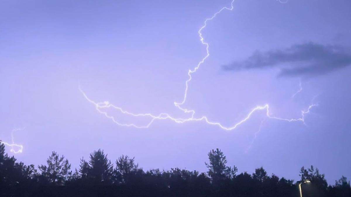 Thunder, lightning and hail strike the UK in dramatic end to summer season