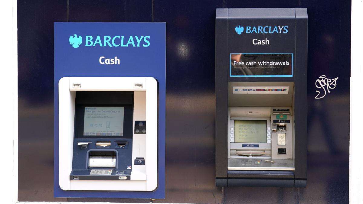 Barclays says services are back to normal after technical issue ‘resolved’