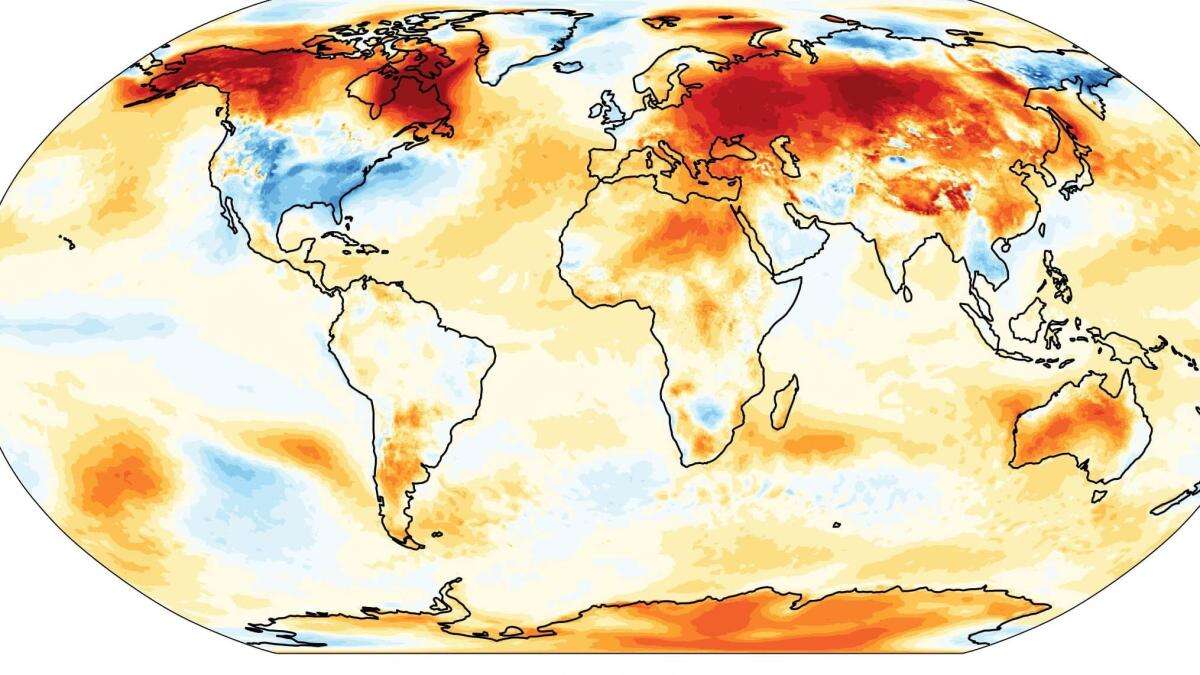 World sees record hot January with temperatures 1.75C above pre-industrial era