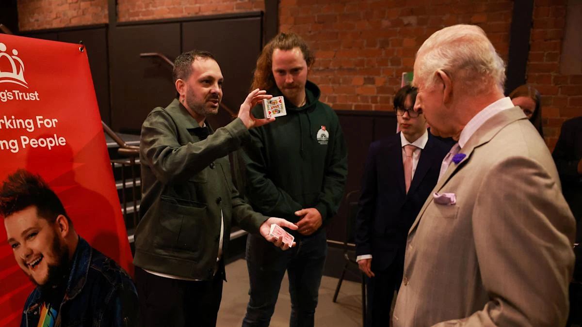 Charles ‘flabbergasted’ by magician during visit to Bradford