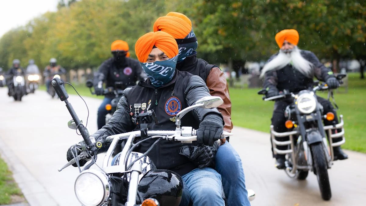 Thousands of motorcyclists make pilgrimage to honour fallen service personnel