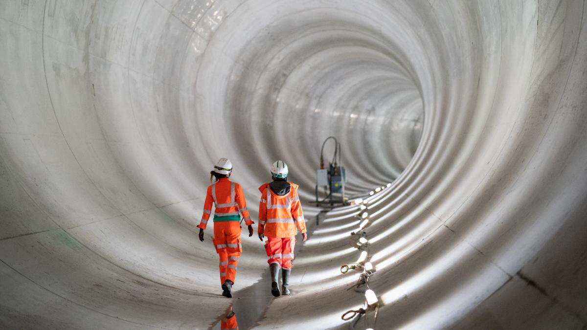 Gates open on London’s new super sewer aimed at protecting Thames from pollution